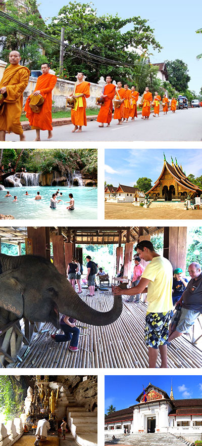 Laos Tour, 5 Days Laos Trip with Elephant Camp Laos Tour, 5 Days Laos Trip with Elephant Camp