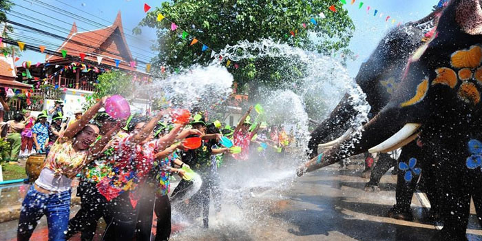 Thailand Songkranf Festival